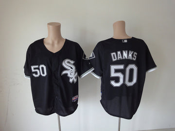 Danks Chicago White Sox black jersey