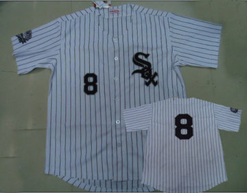 Chicago White Sox white Throwback jersey