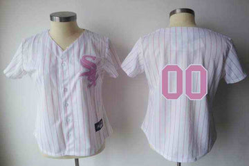 Blank White Chicago White Sox pink jersey
