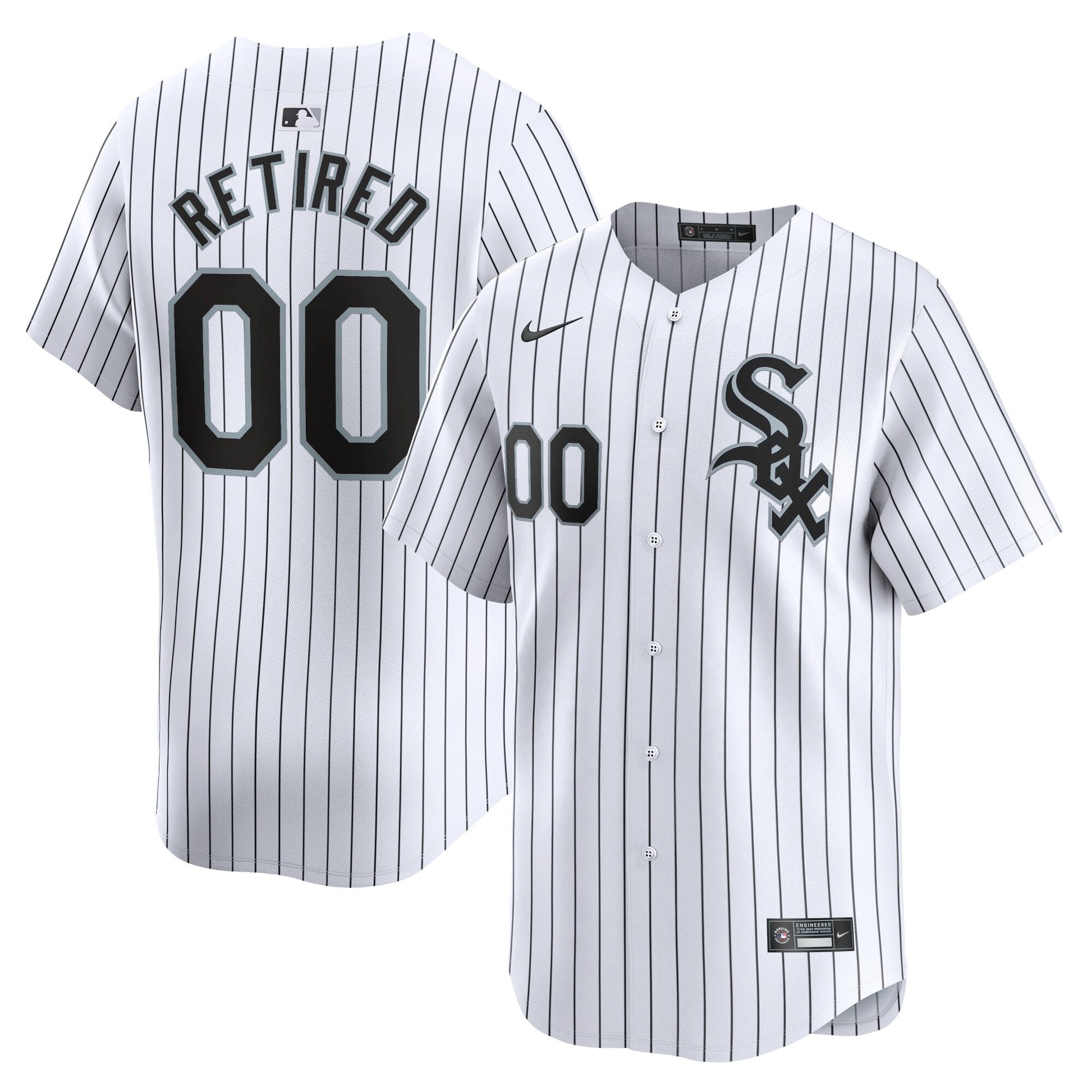 Chicago White Sox white Limited jersey