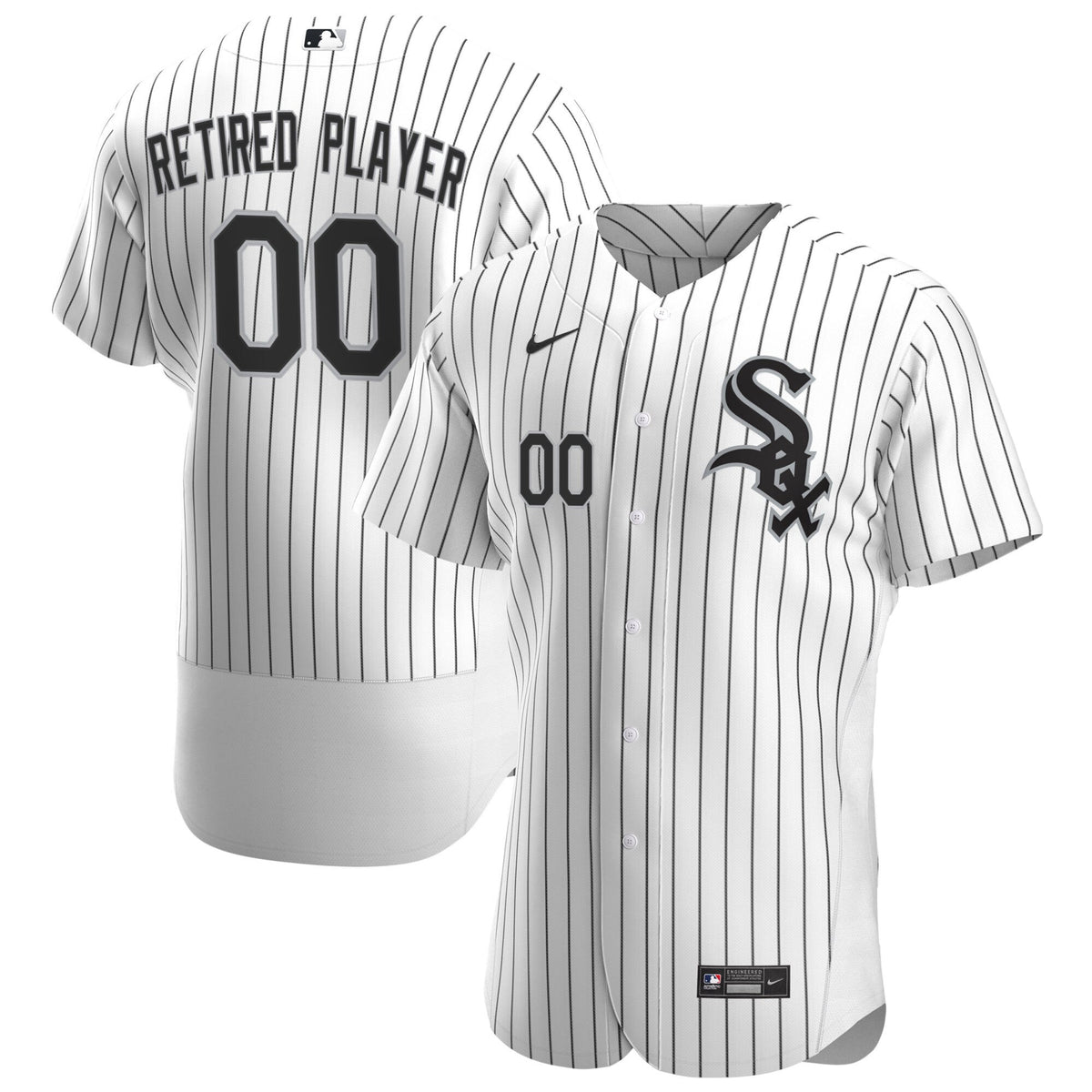 Chicago White Sox white Home jersey