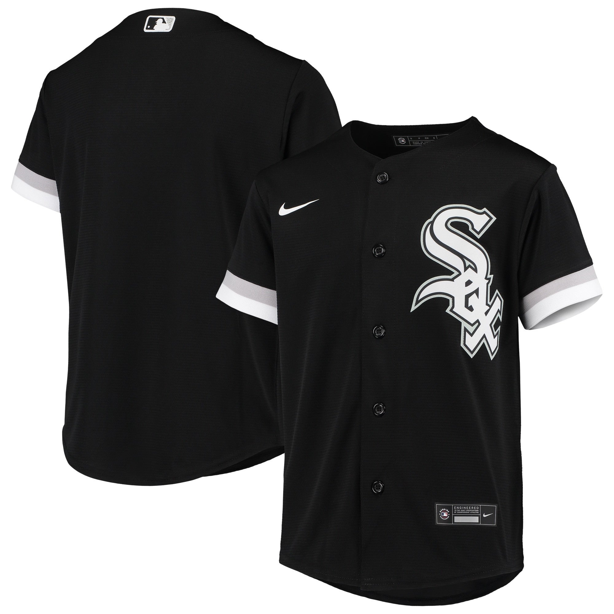 Chicago White Sox black Alternate jersey