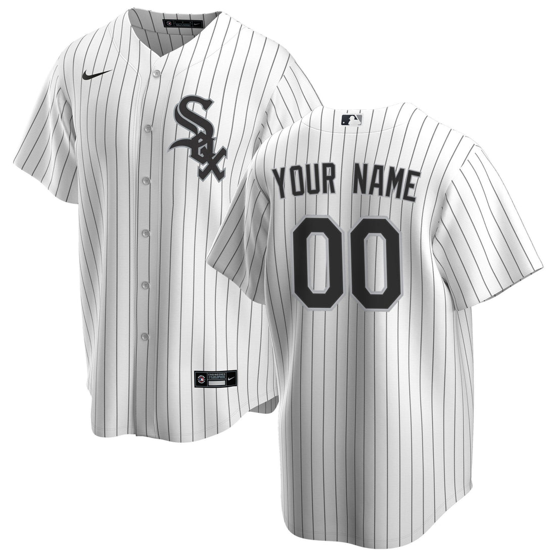 Chicago White Sox white Home jersey