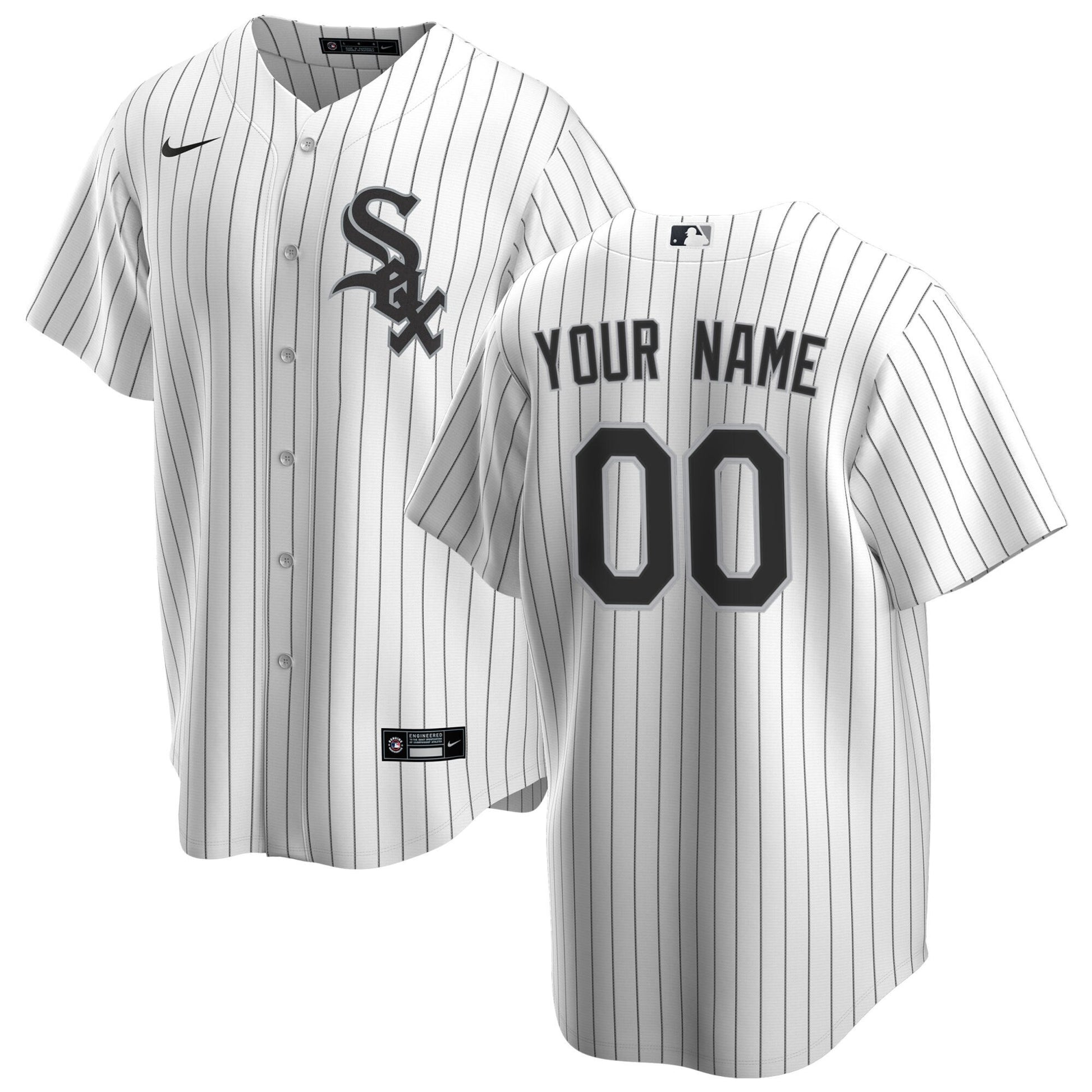 Chicago White Sox white Home jersey