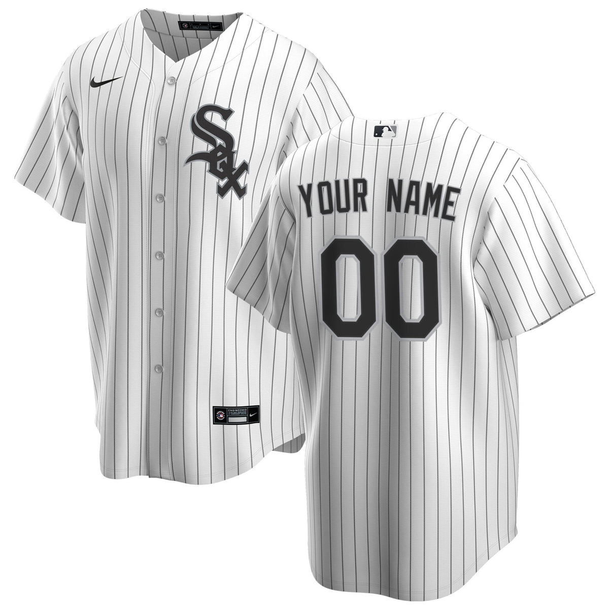 Chicago White Sox white Home jersey