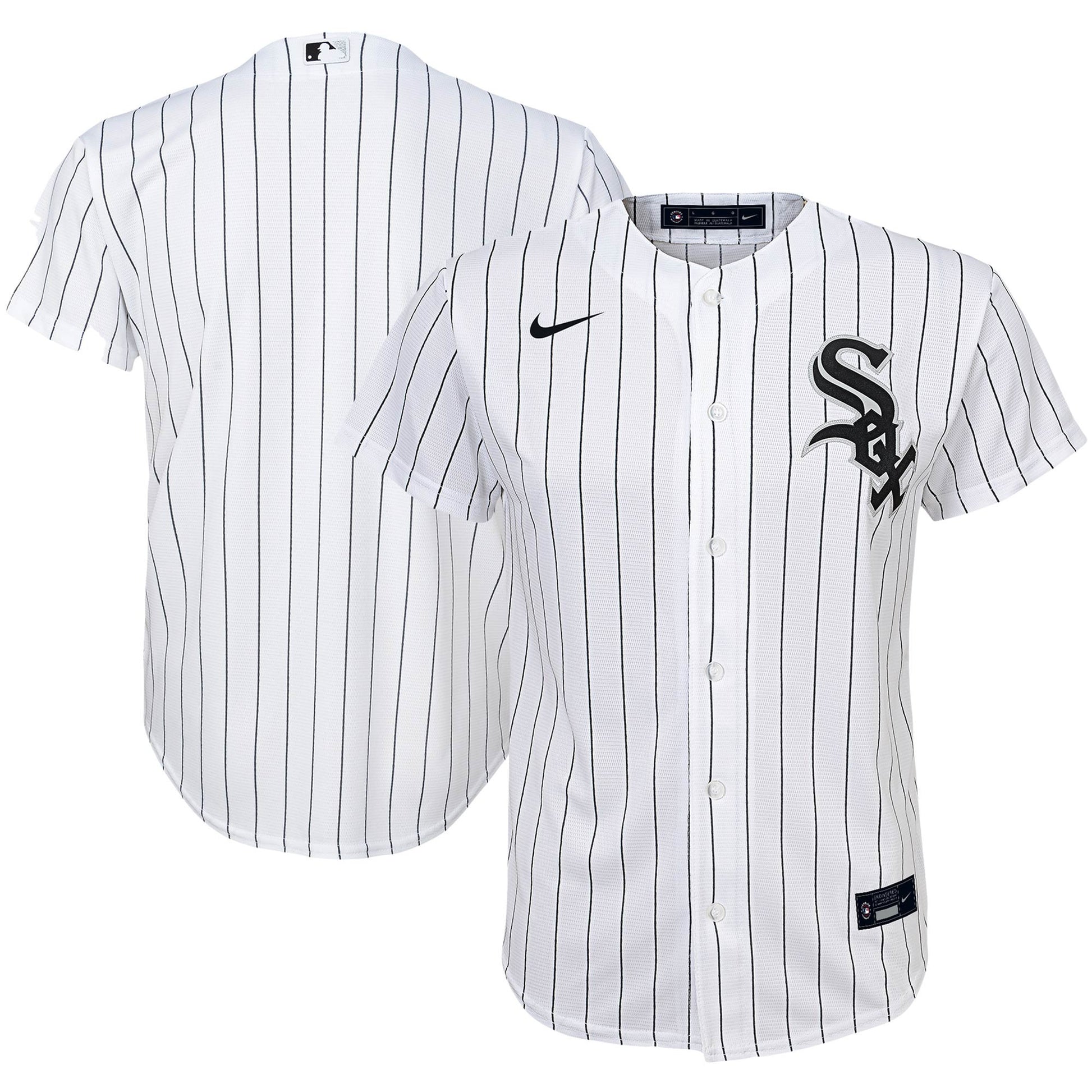 Chicago White Sox white Home jersey