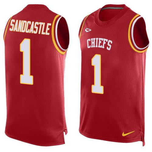 Leon Sandcastle Kansas City Chiefs red Limited jersey