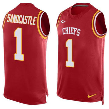 Leon Sandcastle Kansas City Chiefs red Limited jersey