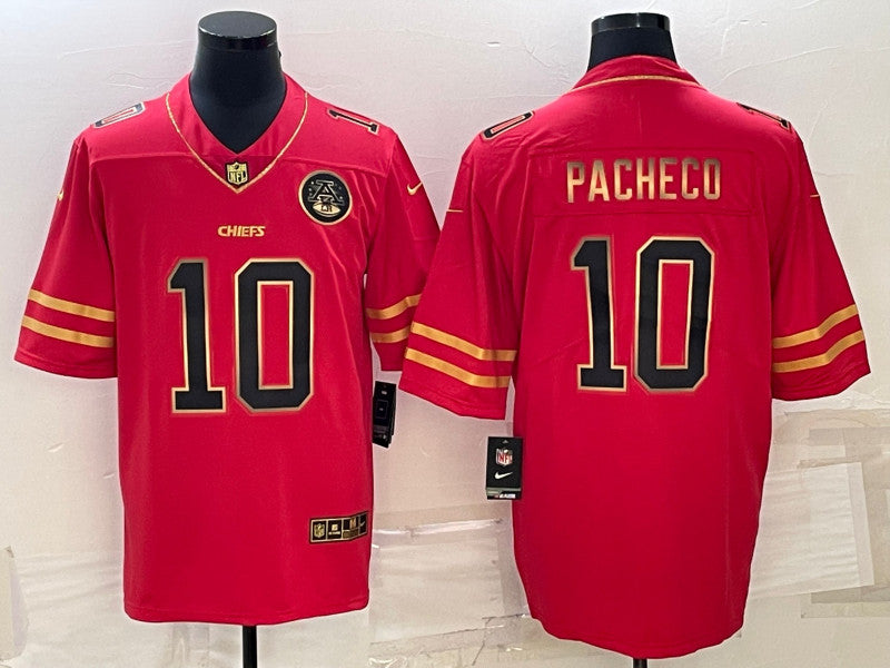 Isiah Pacheco Kansas City Chiefs red Limited jersey