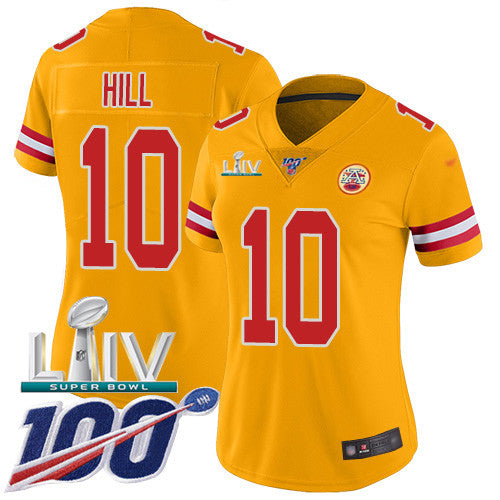 Tyreek Hill Kansas City Chiefs gold Inverted Legend jersey