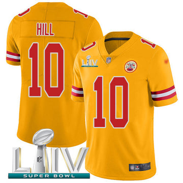 Tyreek Hill Kansas City Chiefs gold Inverted Legend jersey