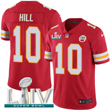 Tyreek Hill Kansas City Chiefs red Vapor jersey