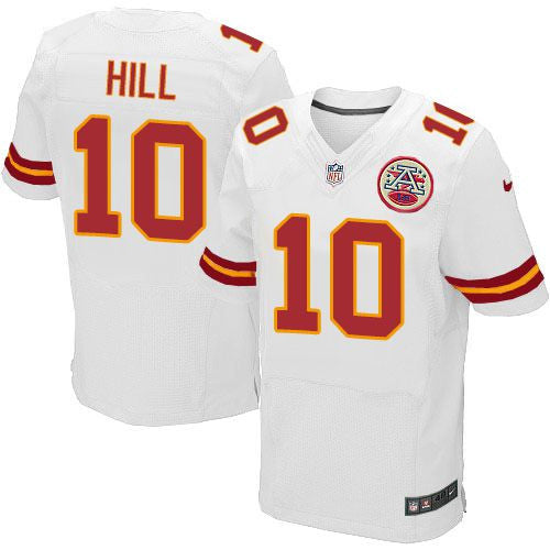 Tyreek Hill Kansas City Chiefs white Elite jersey