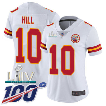 Tyreek Hill Kansas City Chiefs white Vapor jersey