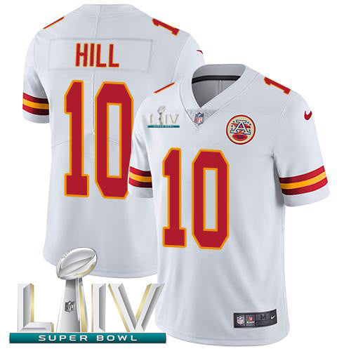 Tyreek Hill Kansas City Chiefs white Vapor jersey