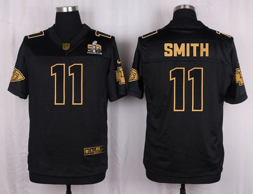 Alex Smith Kansas City Chiefs black Pro Line jersey