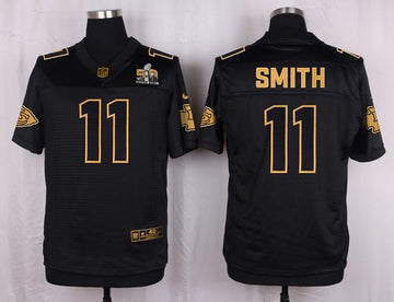 Alex Smith Kansas City Chiefs black Pro Line jersey