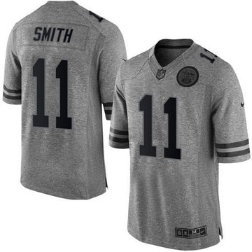 Alex Smith Kansas City Chiefs gray Limited jersey