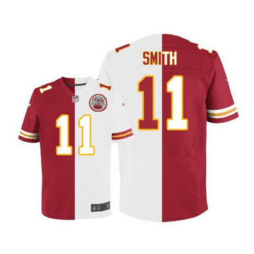 Alex Smith Kansas City Chiefs red Elite jersey