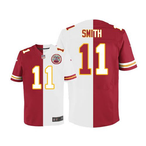 Alex Smith Kansas City Chiefs red Elite jersey