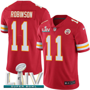 Demarcus Robinson Kansas City Chiefs red Vapor jersey