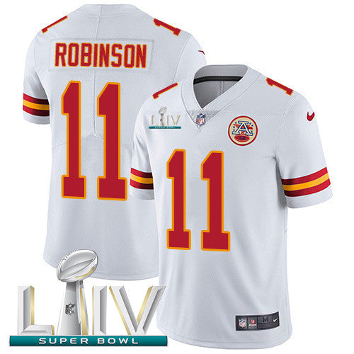 Demarcus Robinson Kansas City Chiefs white Vapor jersey