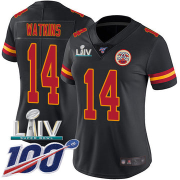 Sammy Watkins Kansas City Chiefs black Limited jersey