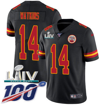 Sammy Watkins Kansas City Chiefs black Limited jersey