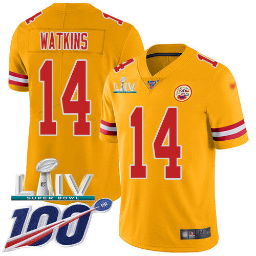 Sammy Watkins Kansas City Chiefs gold Inverted Legend jersey