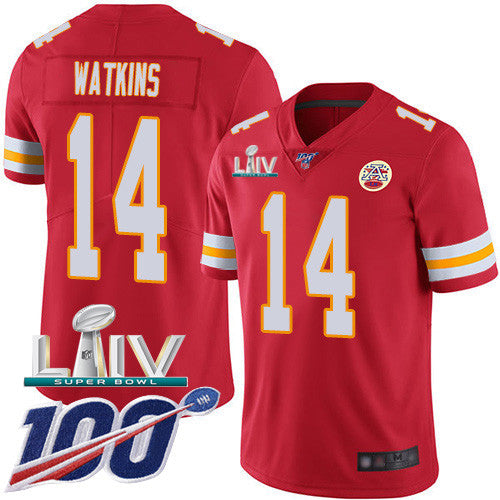 Sammy Watkins Kansas City Chiefs red Vapor jersey