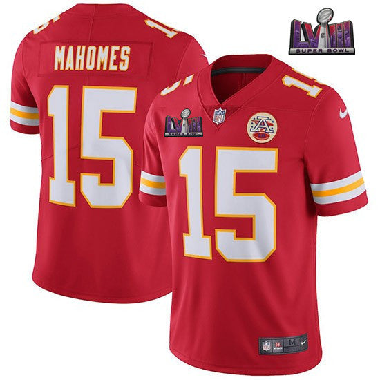 Patrick Mahomes Kansas City Chiefs red Vapor jersey