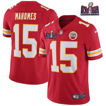 Patrick Mahomes Kansas City Chiefs red Vapor jersey
