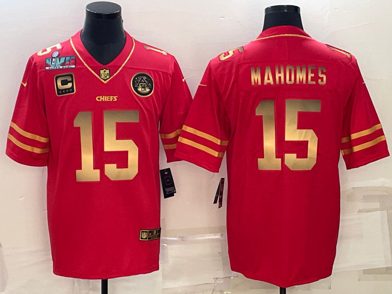 Patrick Mahomes Kansas City Chiefs red Vapor jersey