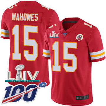 Patrick Mahomes Kansas City Chiefs red Vapor jersey