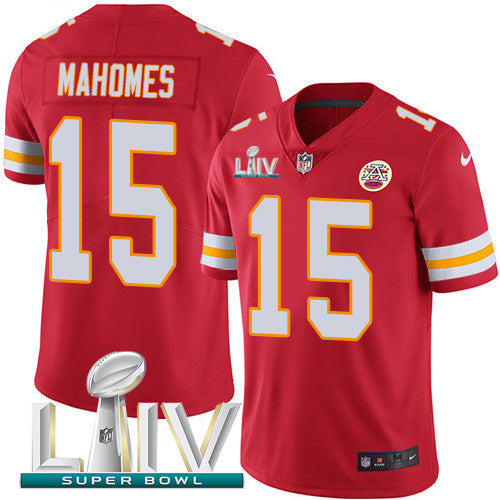 Patrick Mahomes Kansas City Chiefs red Vapor jersey