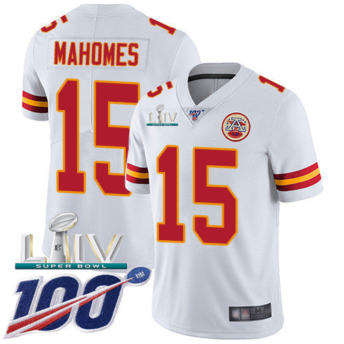 Patrick Mahomes Kansas City Chiefs white Vapor jersey