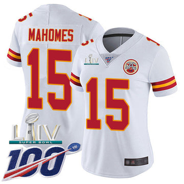 Patrick Mahomes Kansas City Chiefs white Vapor jersey