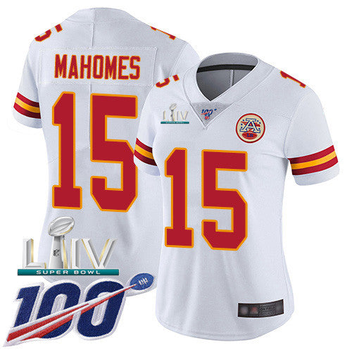 Patrick Mahomes Kansas City Chiefs white Vapor jersey