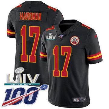 Mecole Hardman Kansas City Chiefs black Limited jersey