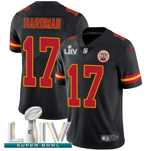 Mecole Hardman Kansas City Chiefs black Limited jersey