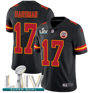 Mecole Hardman Kansas City Chiefs black Limited jersey