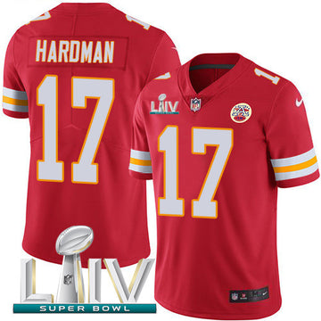 Mecole Hardman Kansas City Chiefs red Vapor jersey
