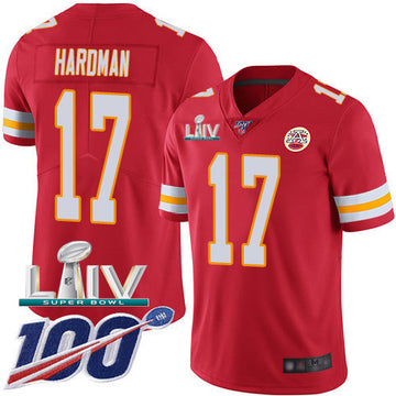 Mecole Hardman Kansas City Chiefs red Vapor jersey