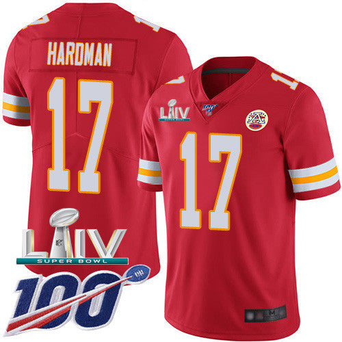 Mecole Hardman Kansas City Chiefs red Vapor jersey