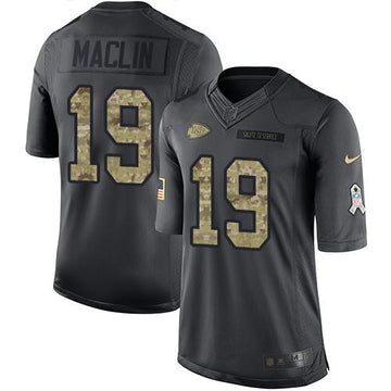 Jeremy Maclin Kansas City Chiefs black Salute To Service jersey