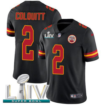 Dustin Colquitt Kansas City Chiefs black Limited jersey