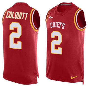 Dustin Colquitt Kansas City Chiefs red Limited jersey