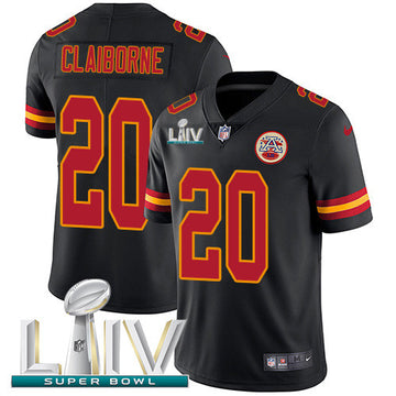 Morris Claiborne Kansas City Chiefs black Limited jersey