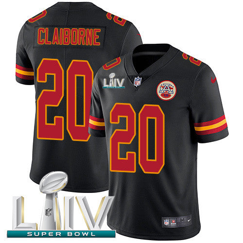 Morris Claiborne Kansas City Chiefs black Limited jersey