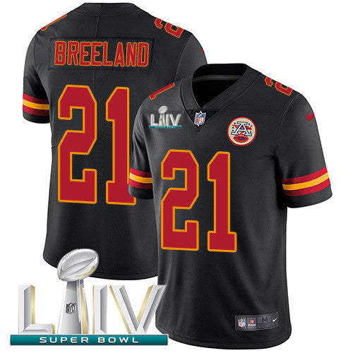 Bashaud Breeland Kansas City Chiefs black Limited jersey
